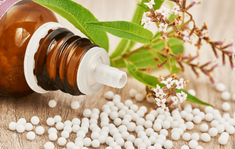 Homeopathic medicine against parasites