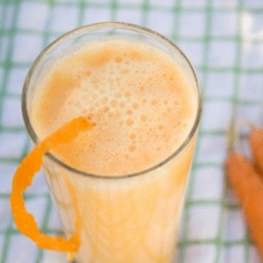 Carrot juice against parasites